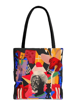 ‘DEMAS NWAKO/AFRICAN ARCHITECTURE’ TOTE BAG