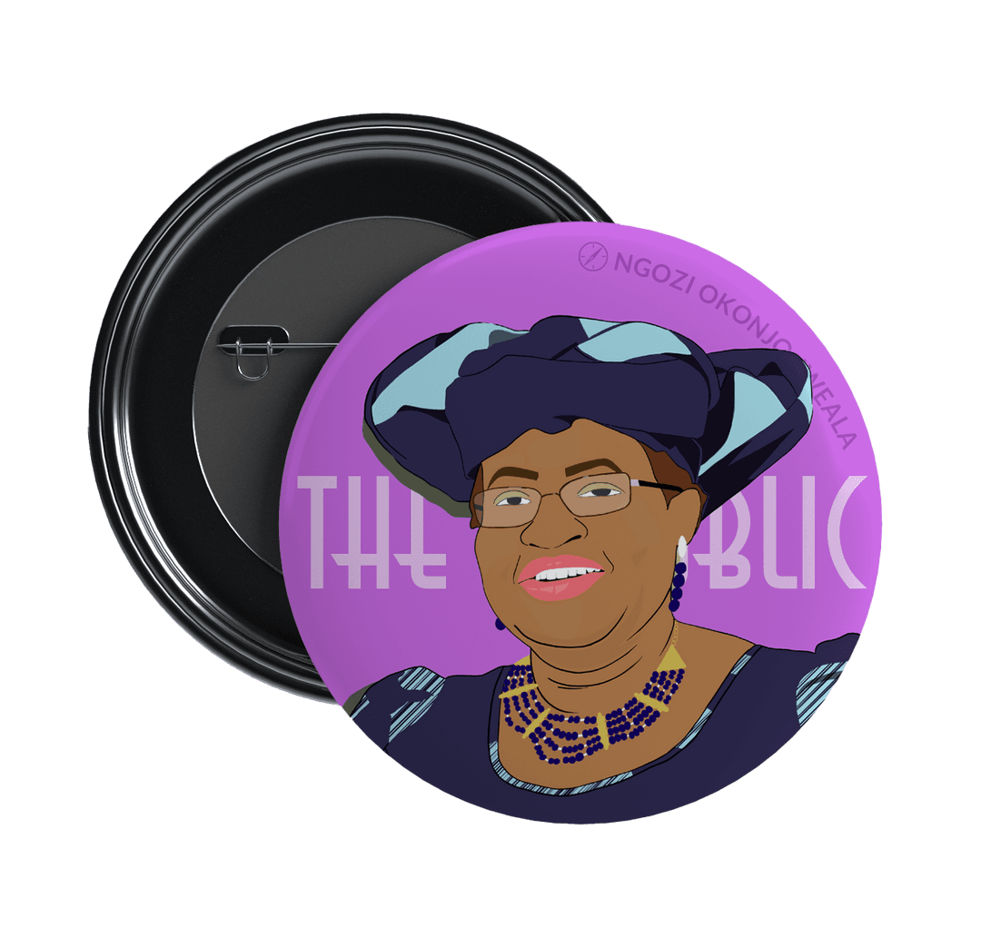 Ngozi Okonjo-Iweala Pin Badge