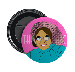 Flora Nwapa Pin Badge - Image 1