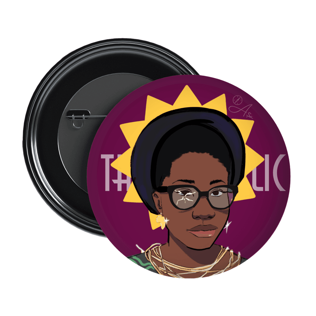 Aṣa Pin Badge