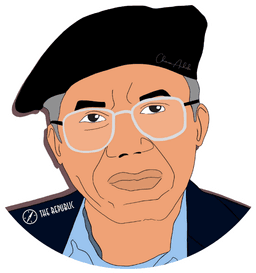 Chinua Achebe Sticker - Image 1