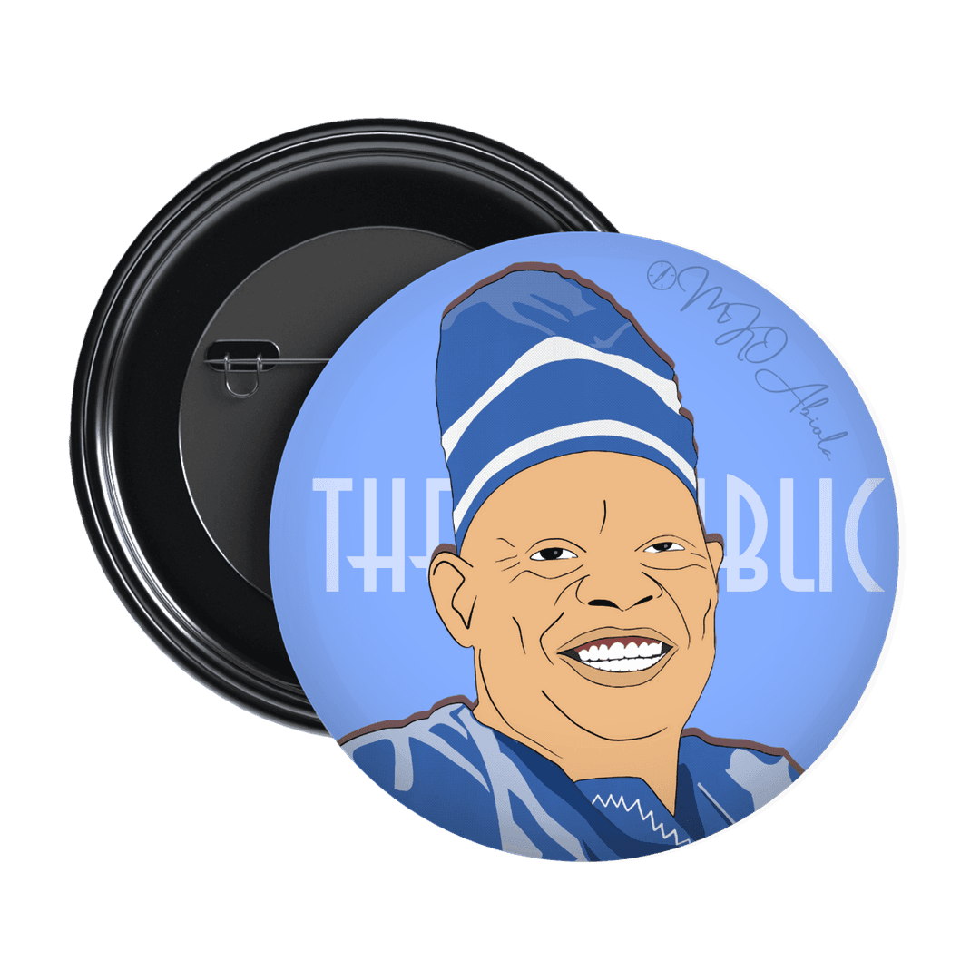MKO Abiola Pin Badge