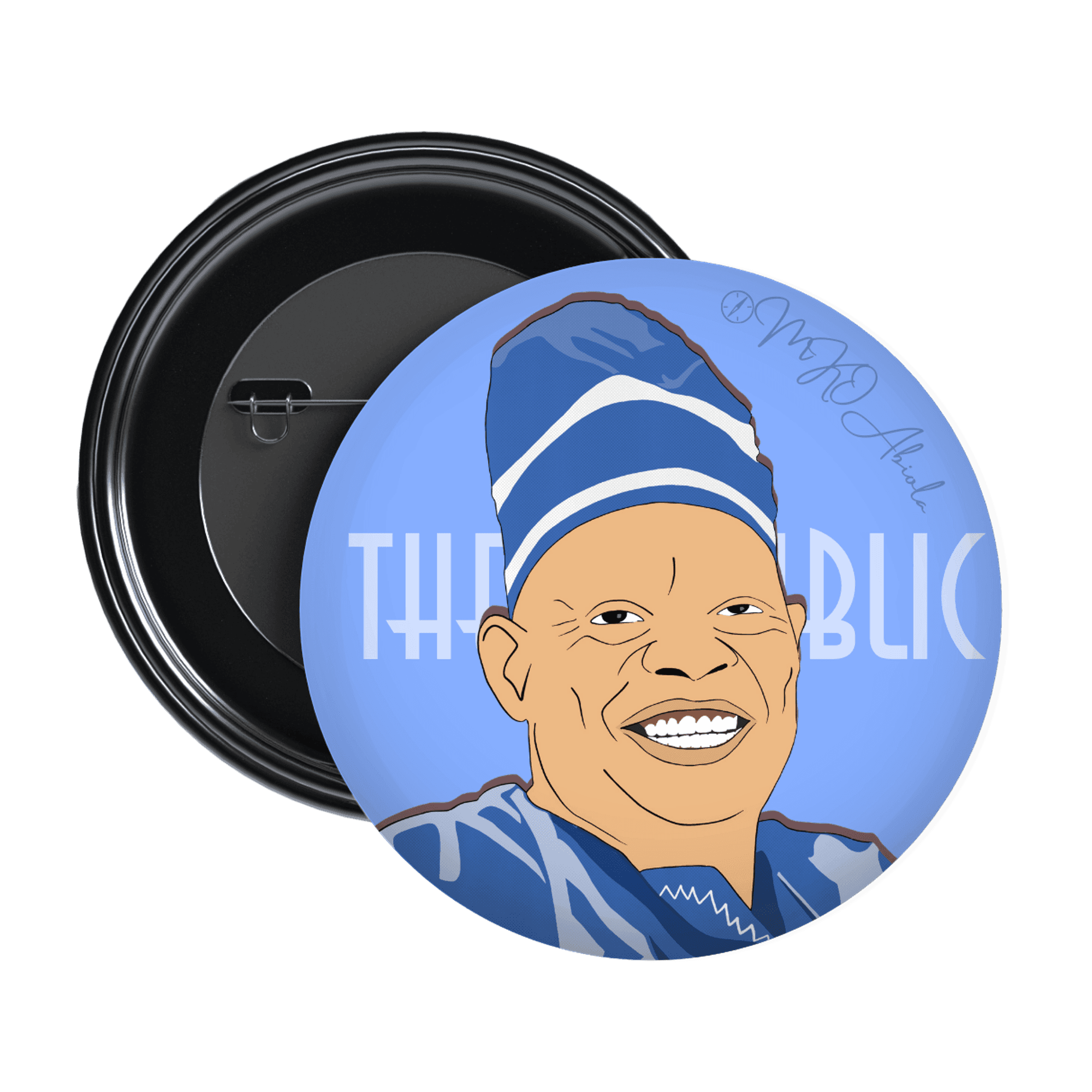 MKO Abiola Pin Badge