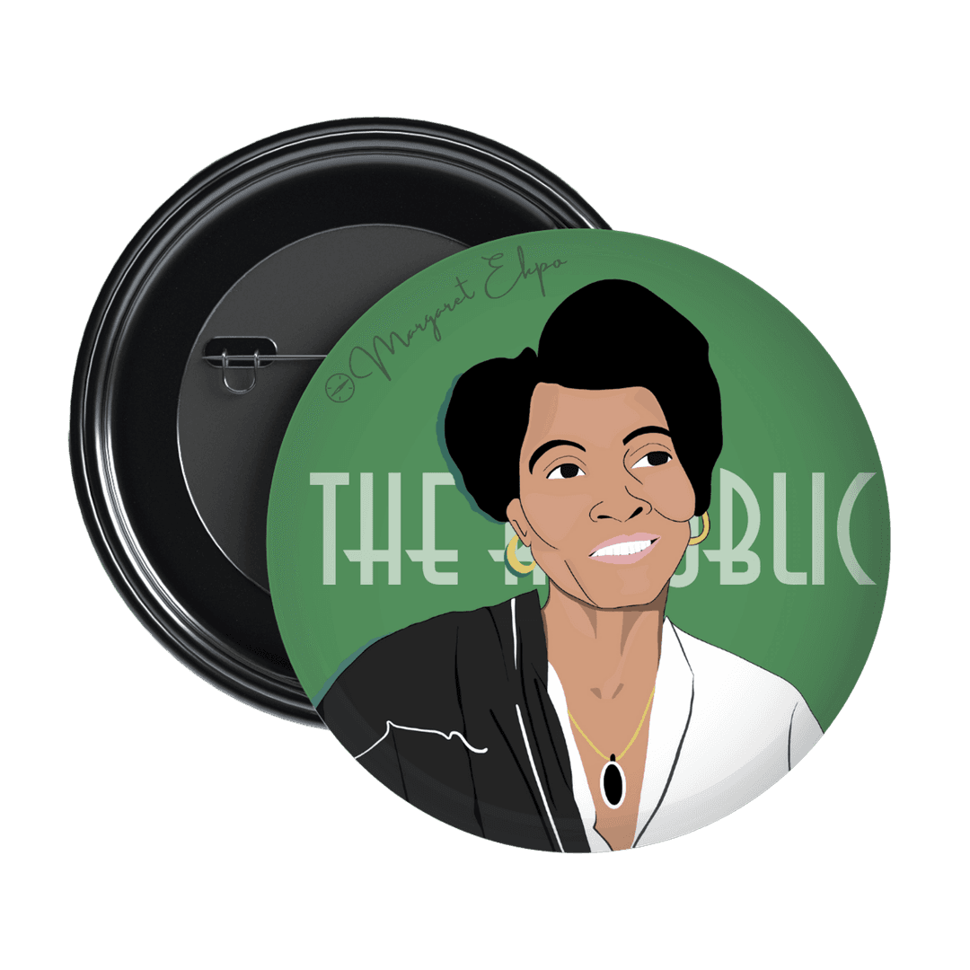 Margaret Ekpo Pin Badge