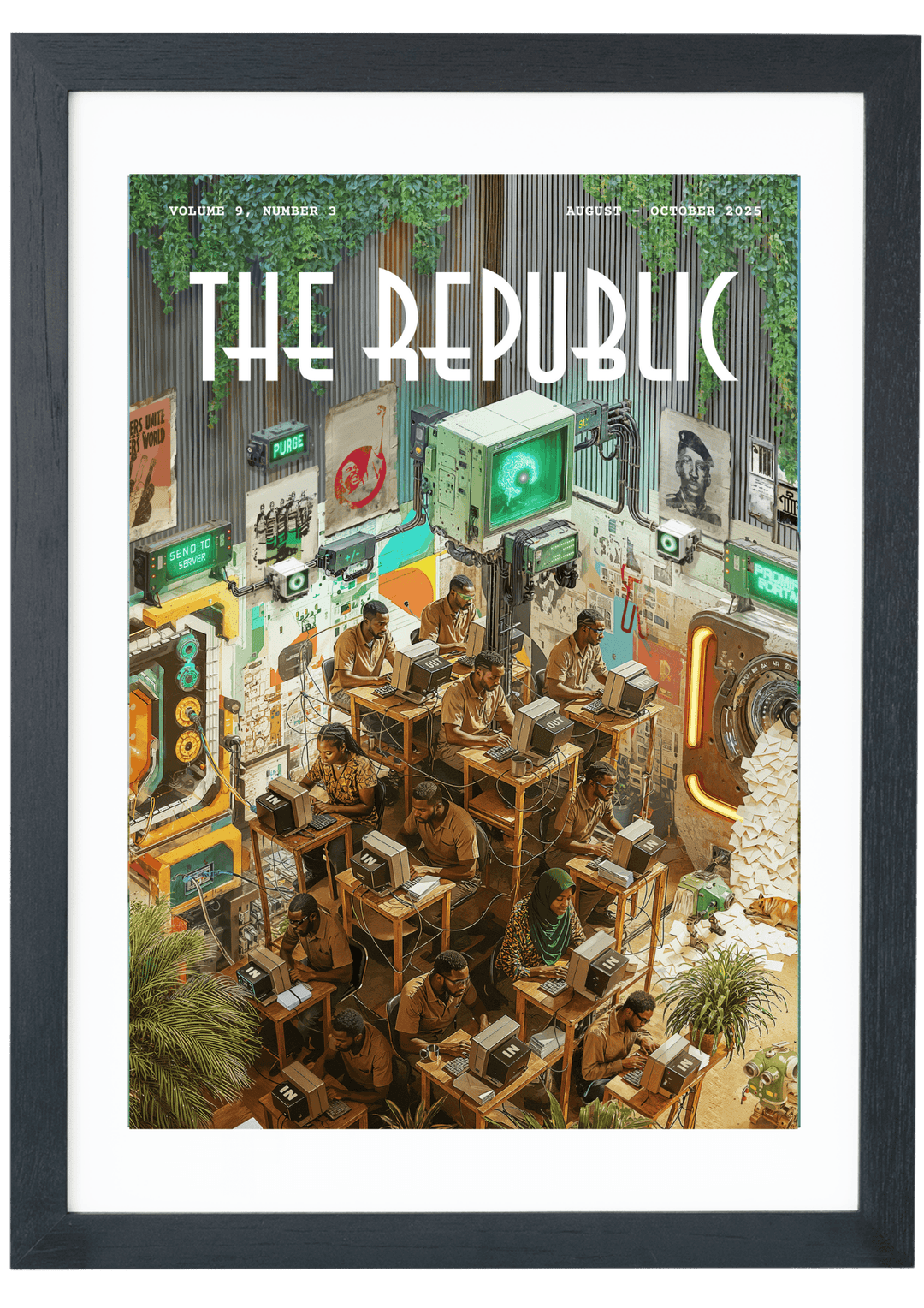 'The Empire Hacks Back' by Olalekan Jeyifous