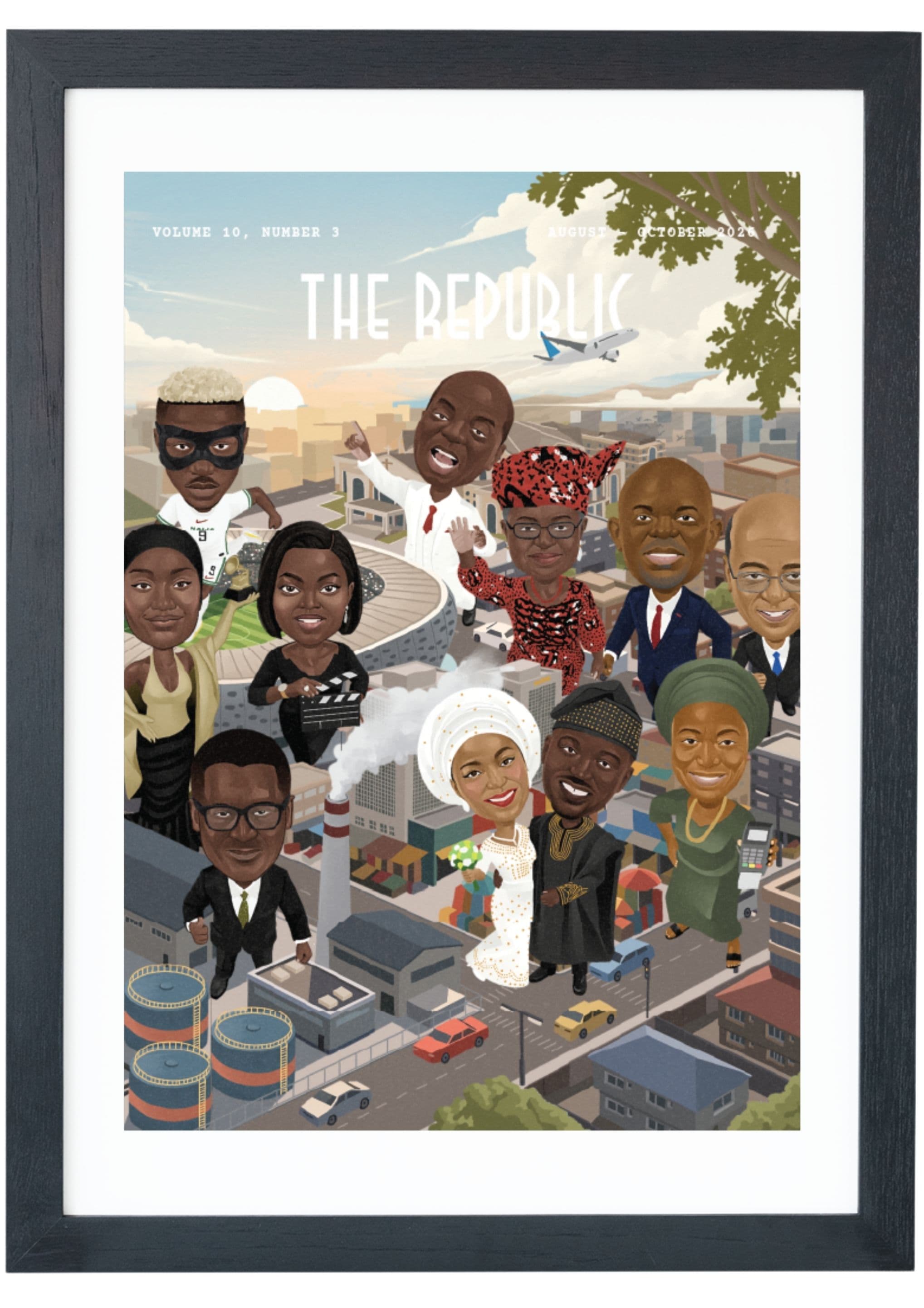 'Africa’s Hustle Republics' Print